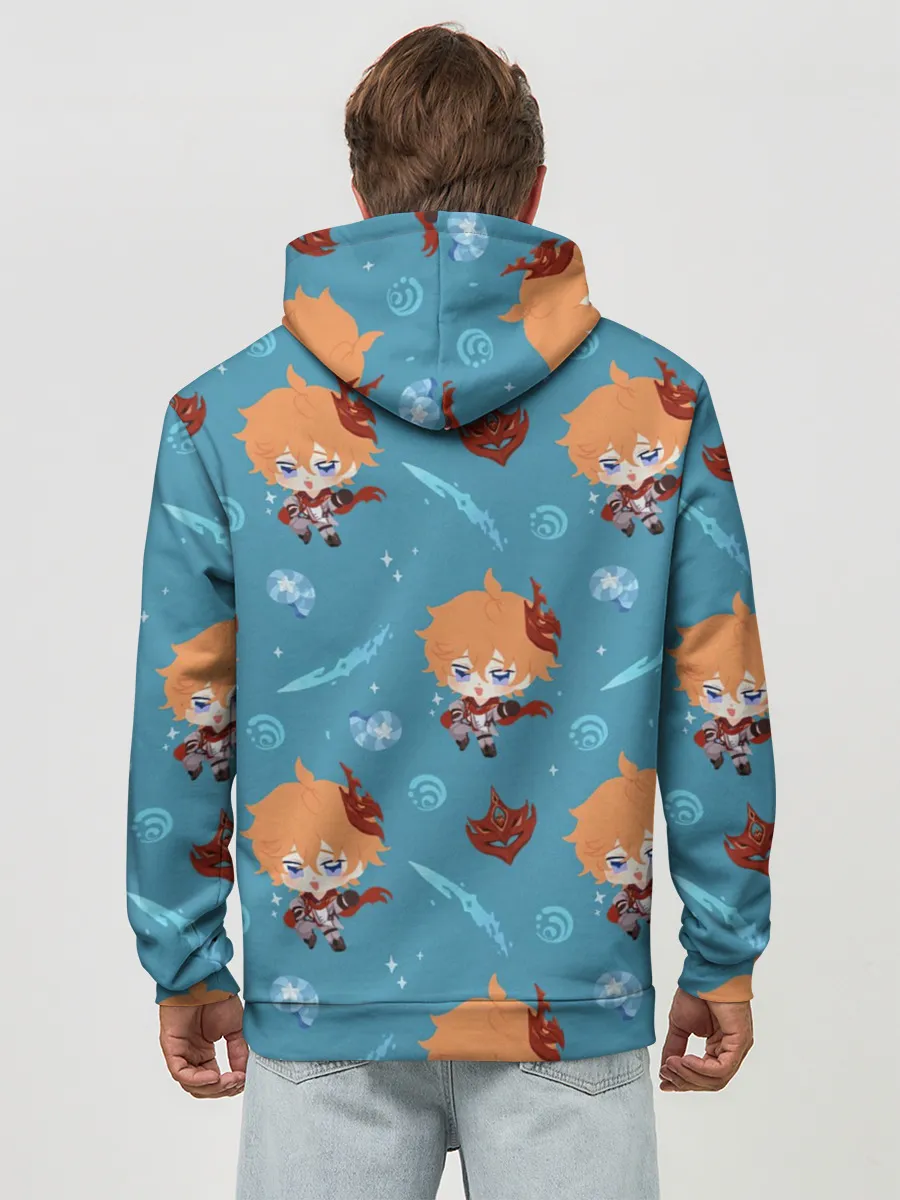 Худи мужской база хлопок / Чиби Чайльд