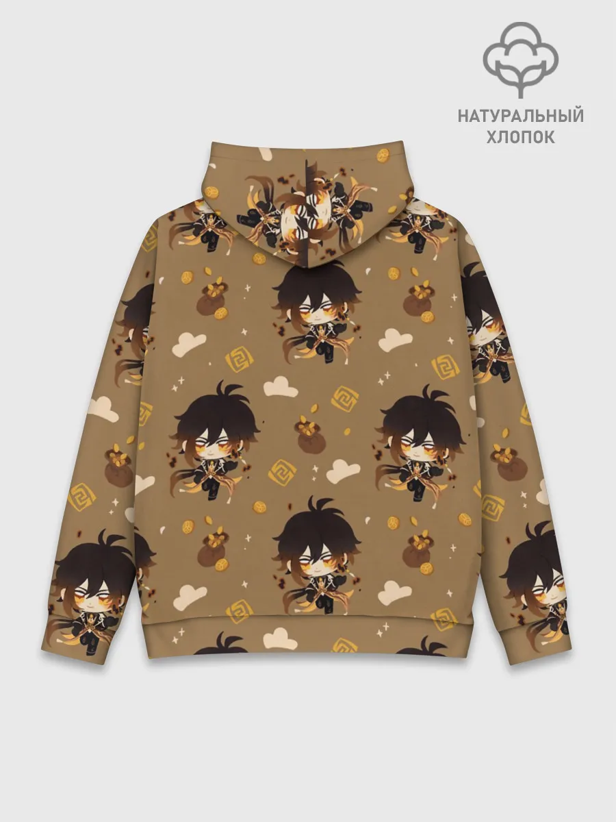 Худи мужской база хлопок / Чиби Чжун Ли