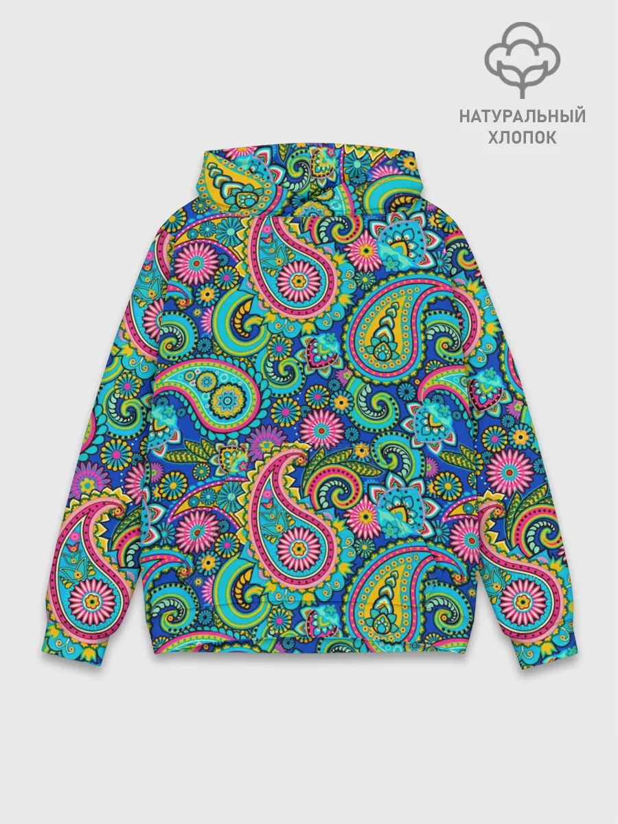 Худи мужской база хлопок / Славянские Узоры