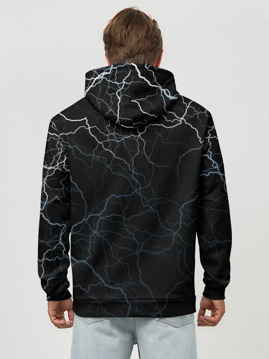 Худи мужской база хлопок / The Skull King and Queen