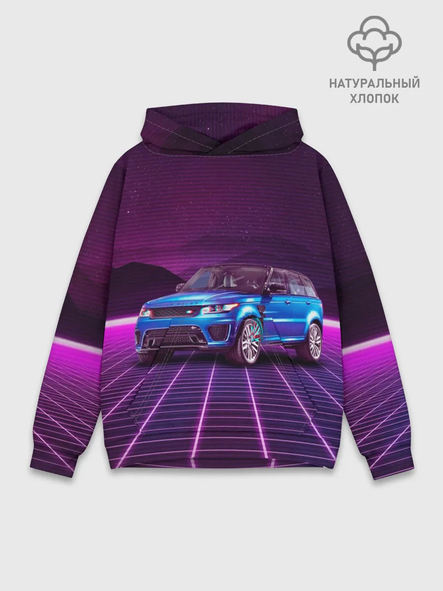 Худи мужской база хлопок / Range Rover Sport