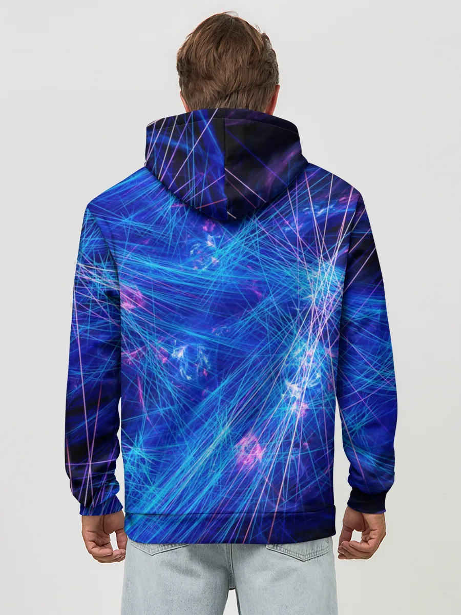 Худи мужской база хлопок / Danganronpa neon