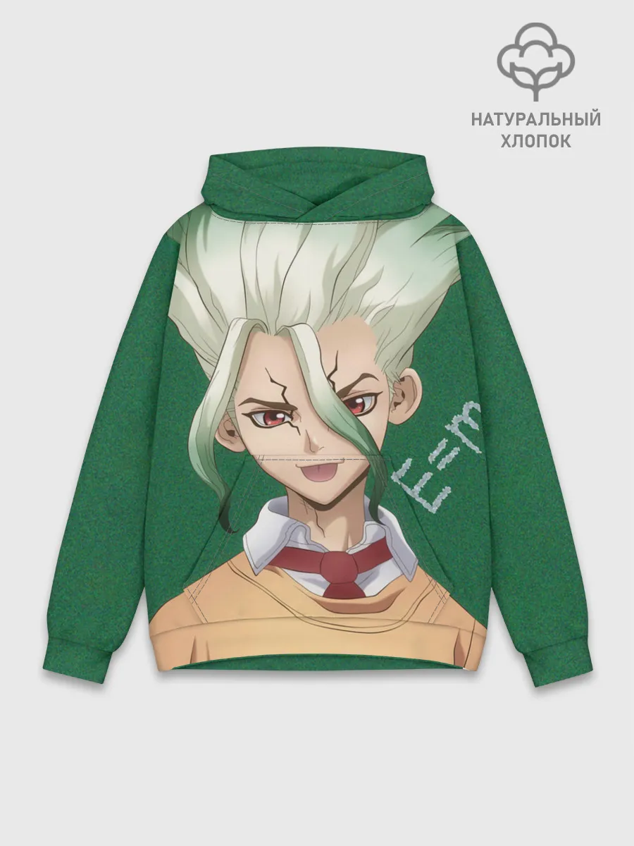 Худи мужской база хлопок / Доктор Стоун