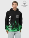 Худи мужской база хлопок / SKODA