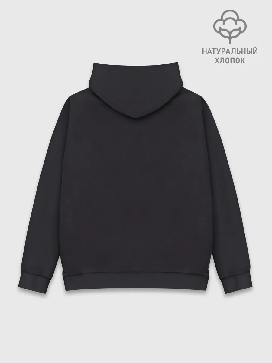 Худи мужской база хлопок / агент 007