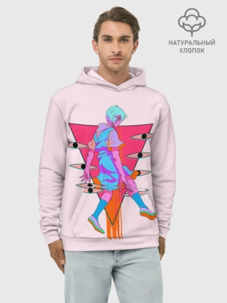 Худи мужской база хлопок / Евангилион