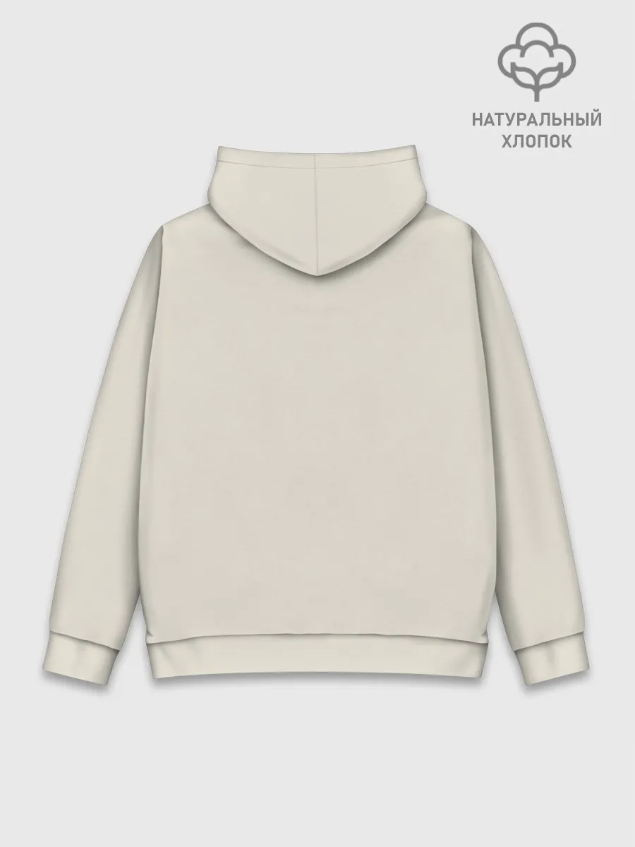 Худи мужской база хлопок / Тёмный космос