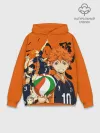 Худи мужской база хлопок / Волебольная команда из аниме HAIKYUU!!