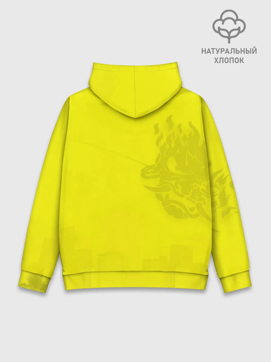 Худи мужской база хлопок / Cyberpunk 2077 | Breathtaking