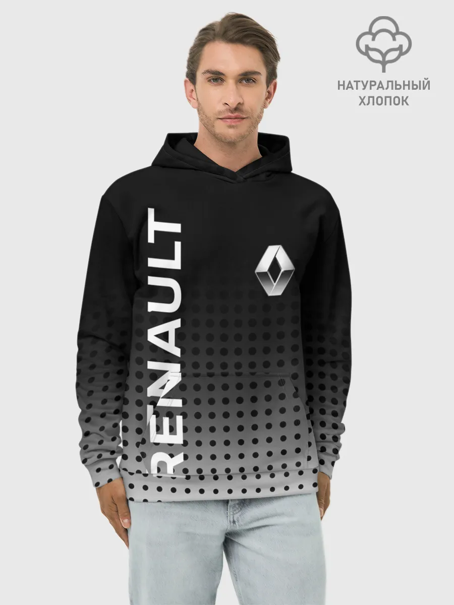 Худи мужской база хлопок / Renault