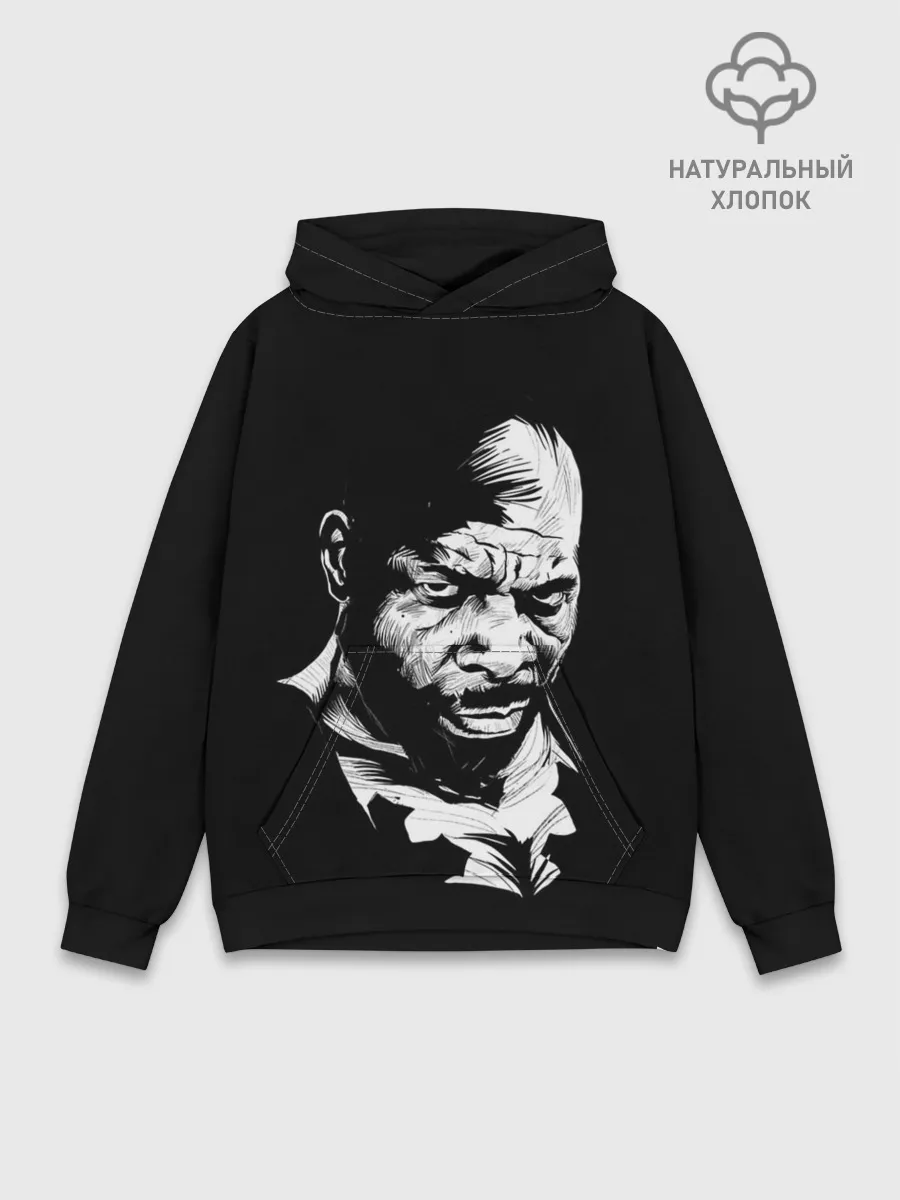 Худи мужской база хлопок / Сити Флетчер