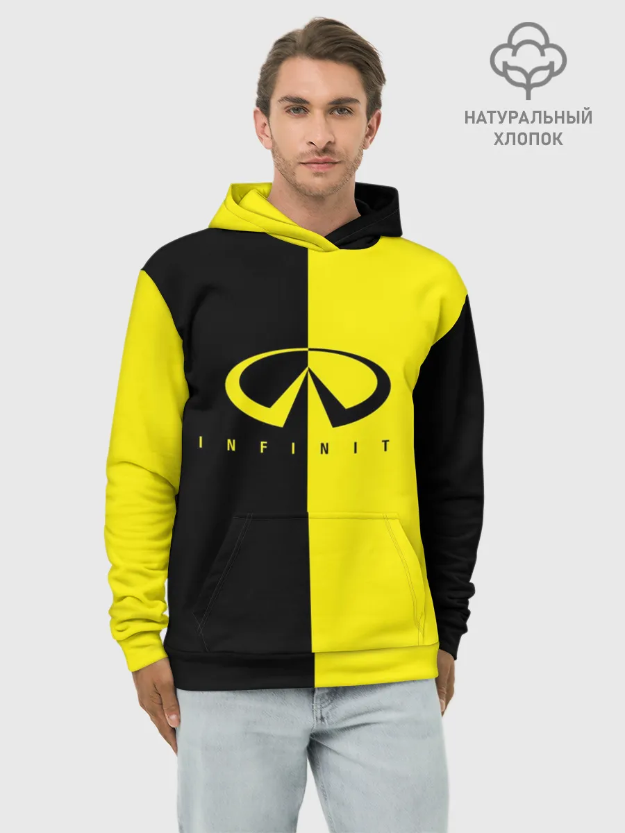 Худи мужской база хлопок / INFINITI logo