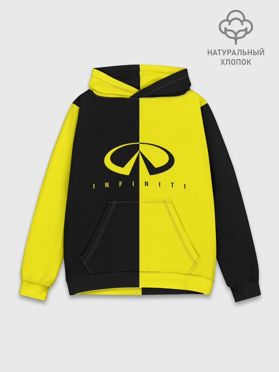 Худи мужской база хлопок / INFINITI logo