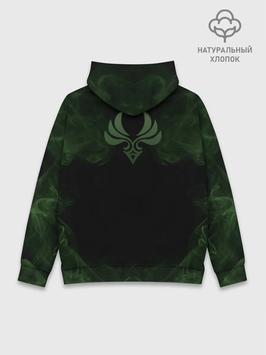 Худи мужской база хлопок / Genshin Impact - Xiao