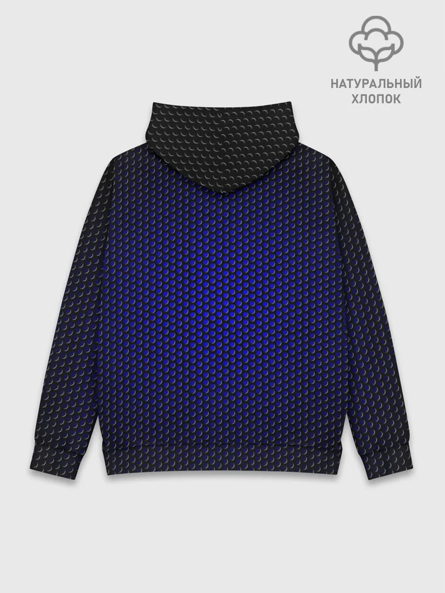 Худи мужской база хлопок / Космические технологии TESLA