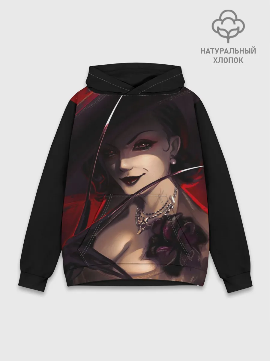 Худи мужской база хлопок / Resident Evil Village