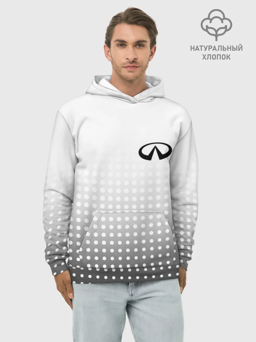 Худи мужской база хлопок / Infiniti