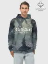 Худи мужской база хлопок / Genshin impact | Noelle