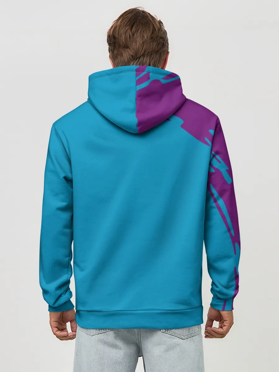 Худи мужской база хлопок / Гинтоки кот