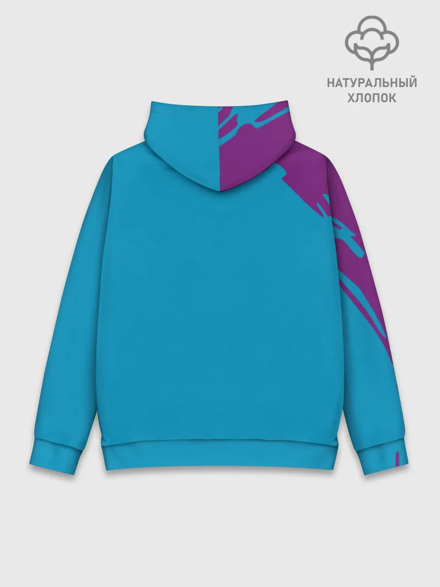 Худи мужской база хлопок / Гинтоки кот