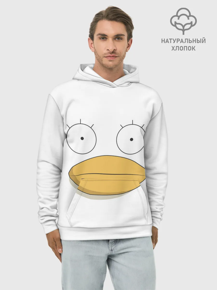 Худи мужской база хлопок / Гинтама Элизабет
