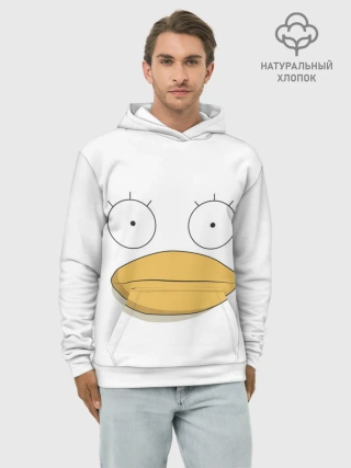 Худи мужской база хлопок / Гинтама Элизабет