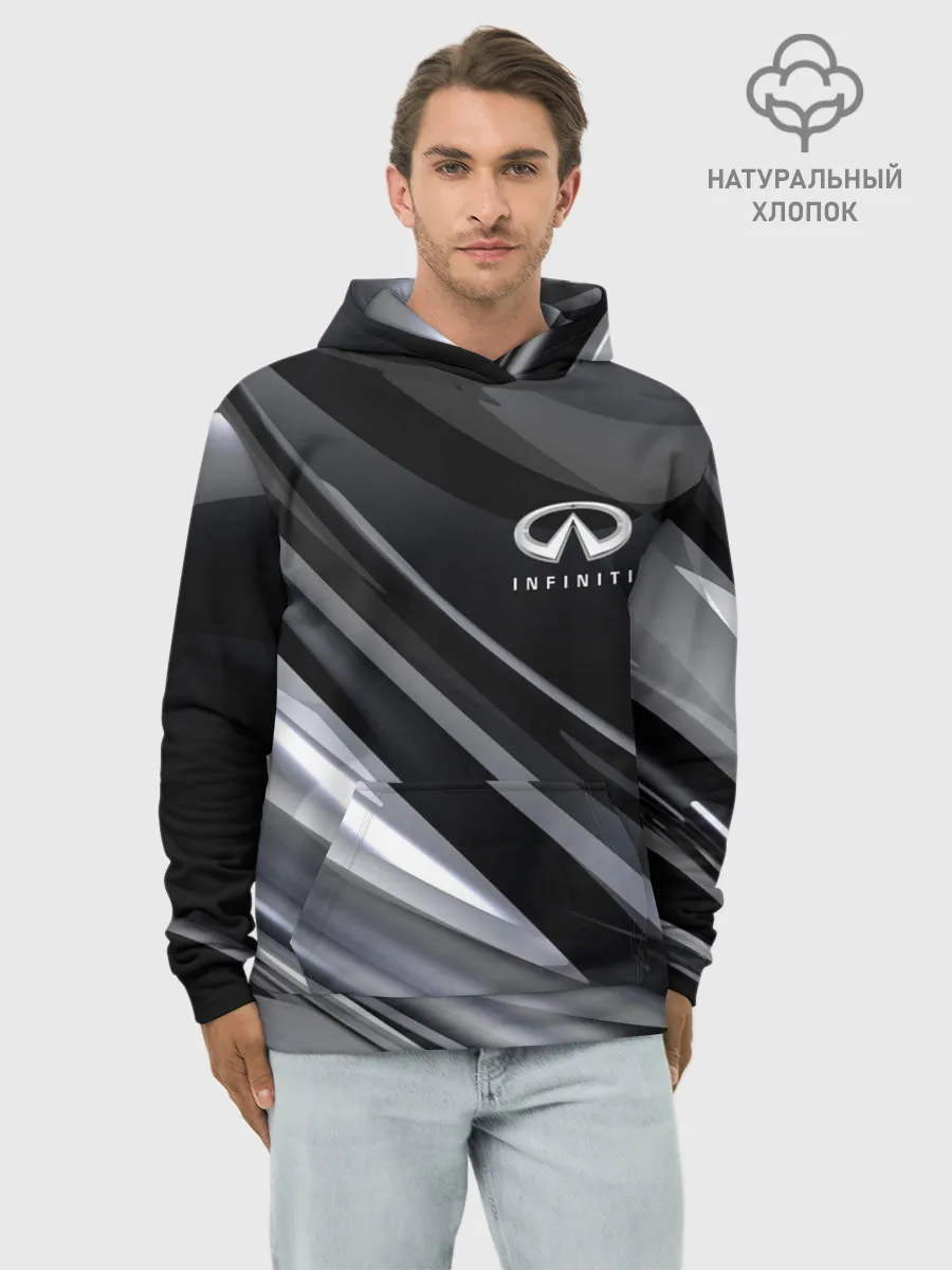 Худи мужской база хлопок / Infiniti