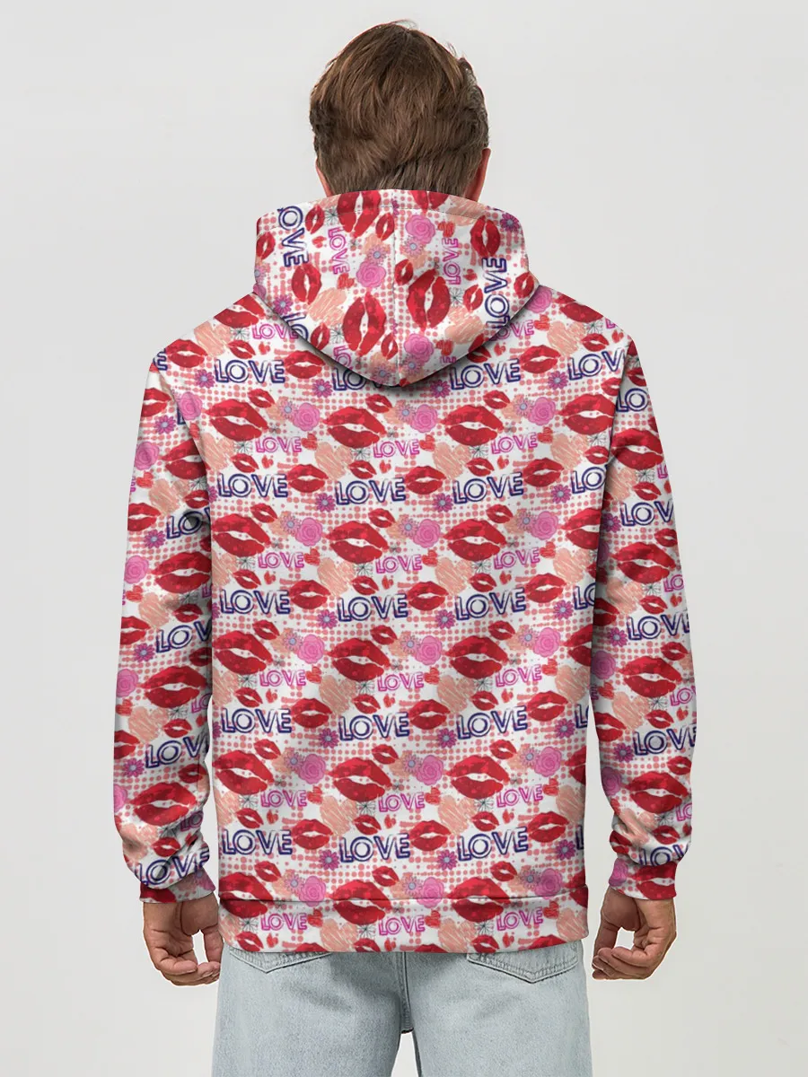 Худи мужской база хлопок / LOVE