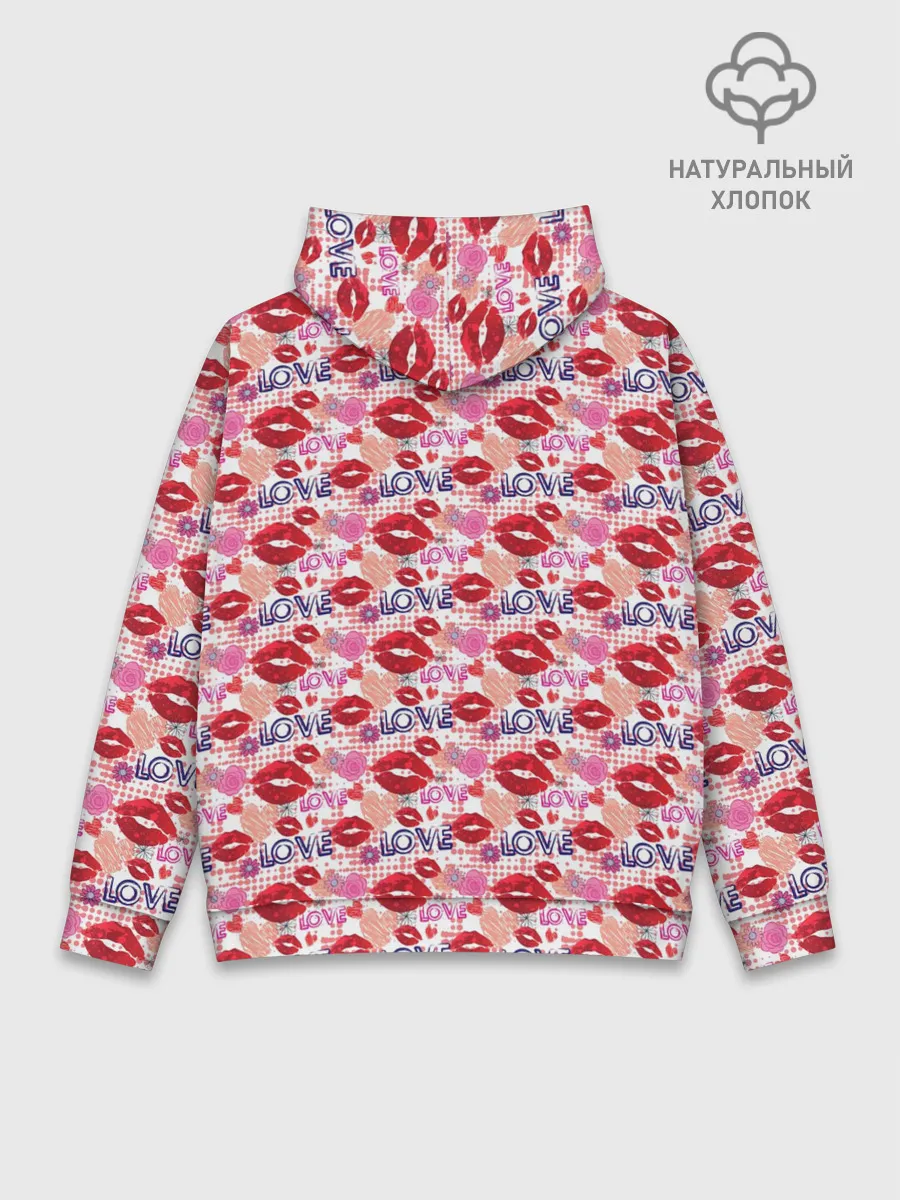 Худи мужской база хлопок / LOVE