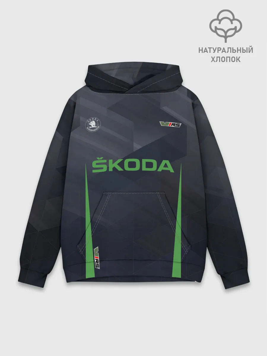 Худи мужской база хлопок / Skoda VRS | Шкода ВРС