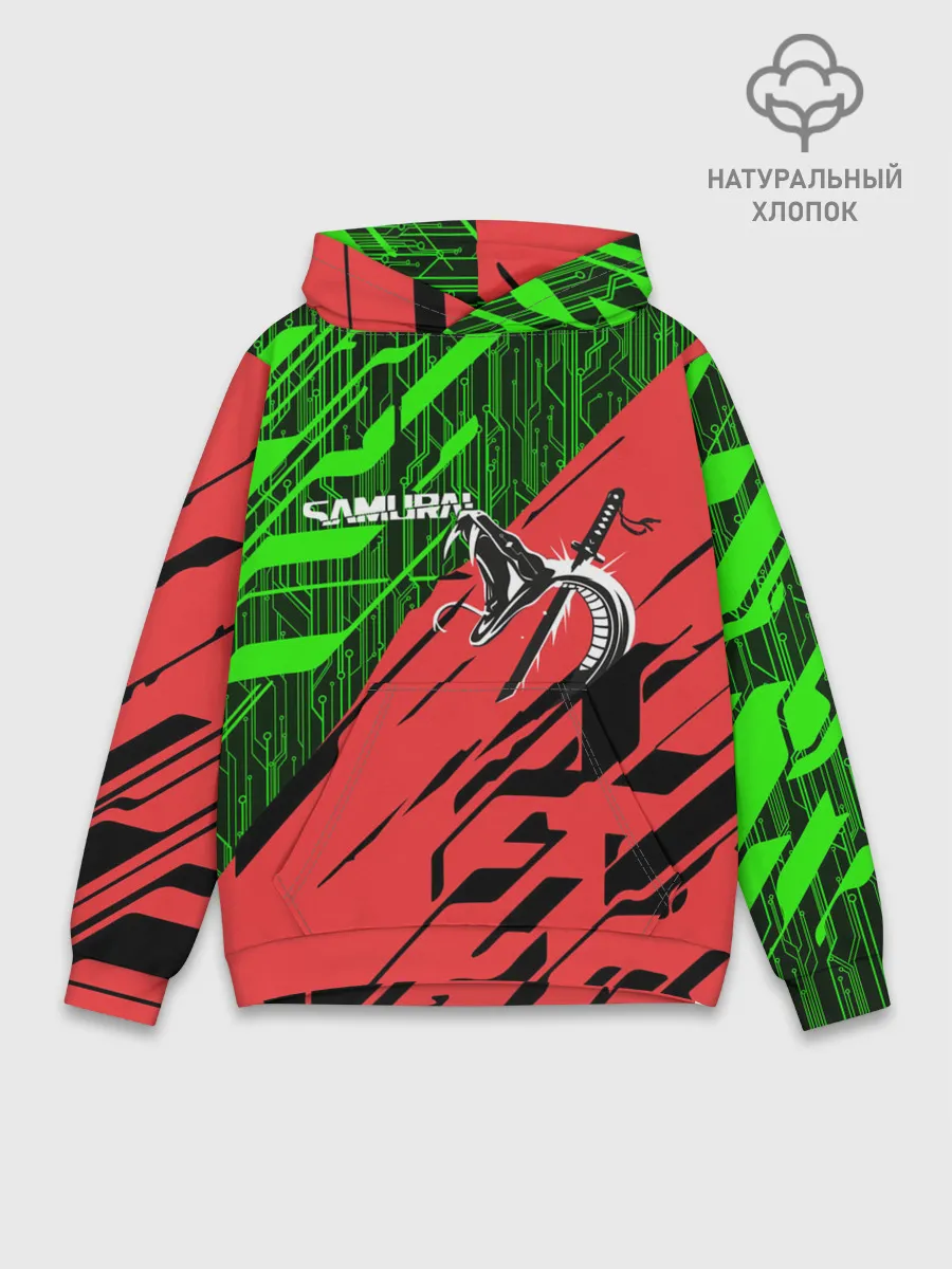 Худи мужской база хлопок / CYBERPUNK 2077