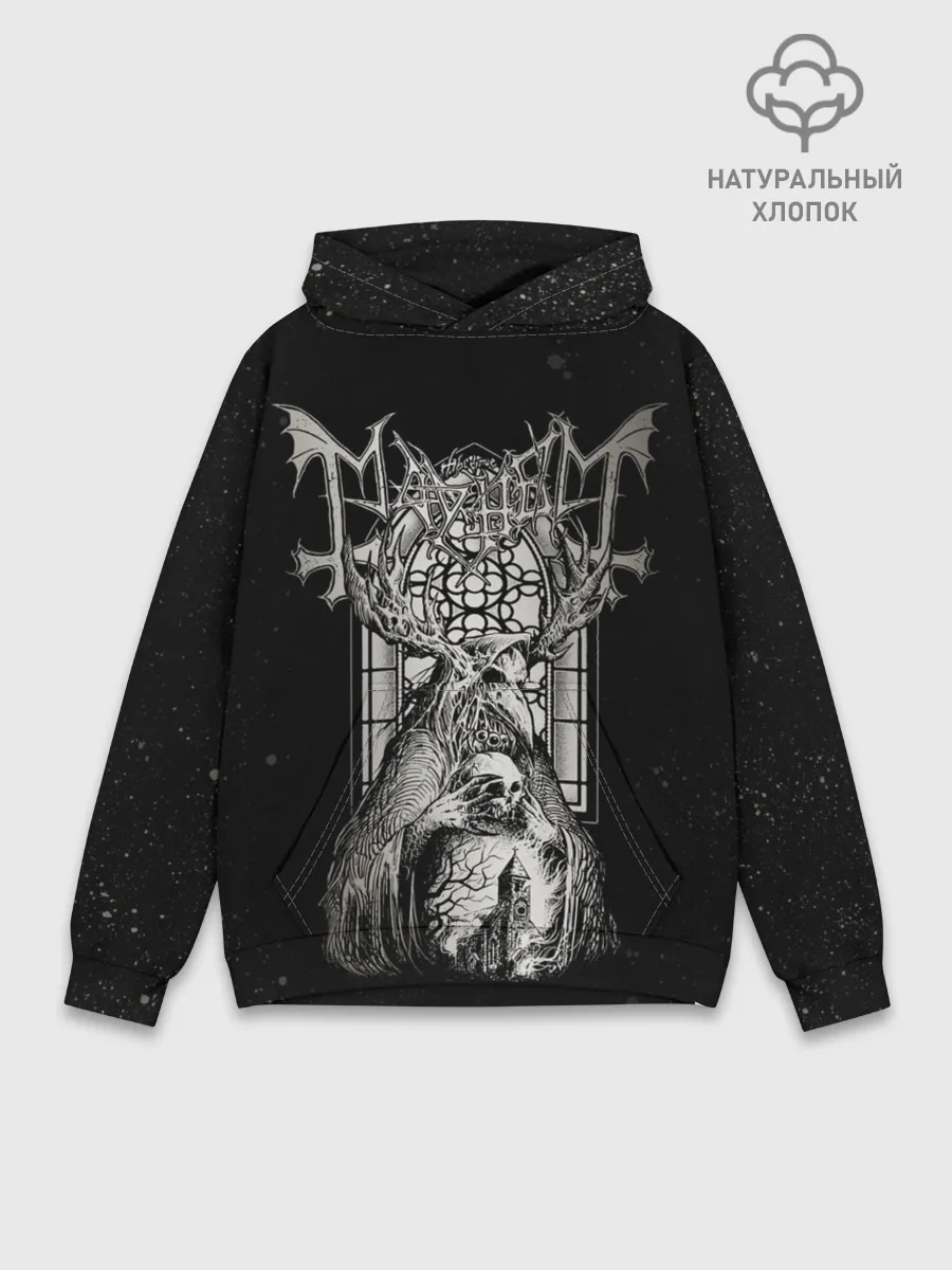 Худи мужской база хлопок / MAYHEM