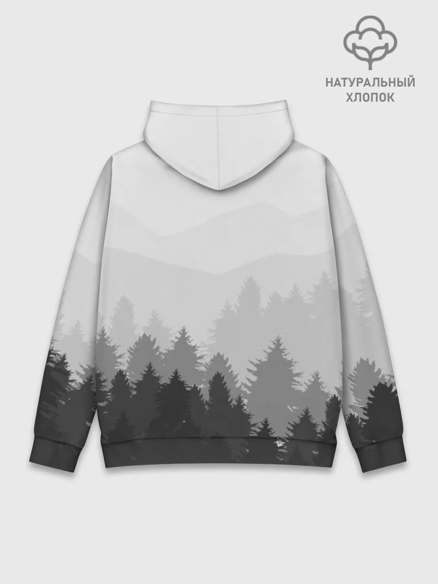 Худи мужской база хлопок / Exceed Team