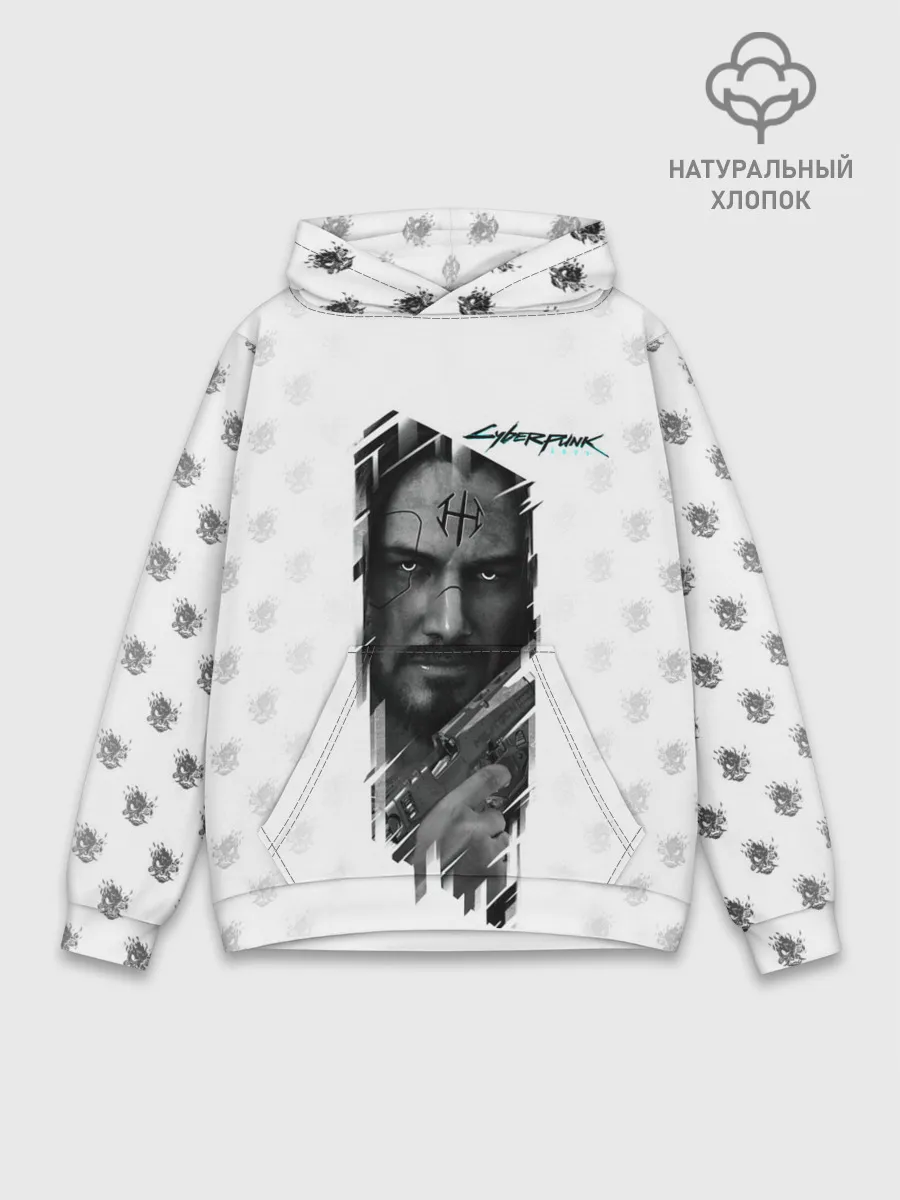 Худи мужской база хлопок / Cyberpunk 2077