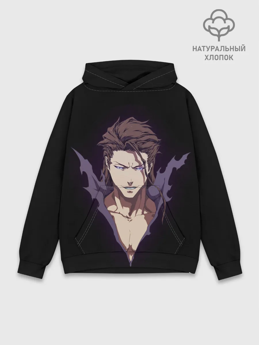 Худи мужской база хлопок / Блич герой