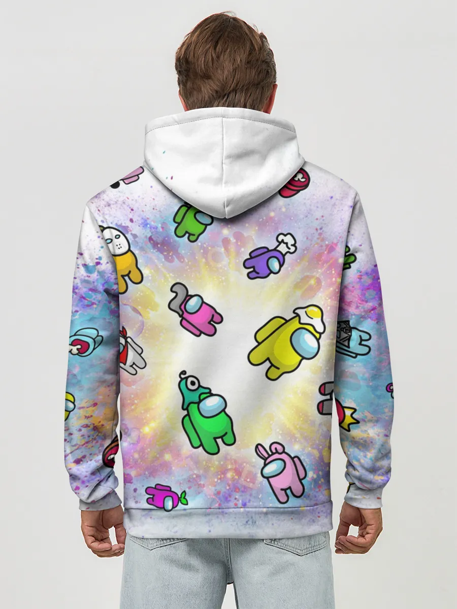 Худи мужской база хлопок / Among us space