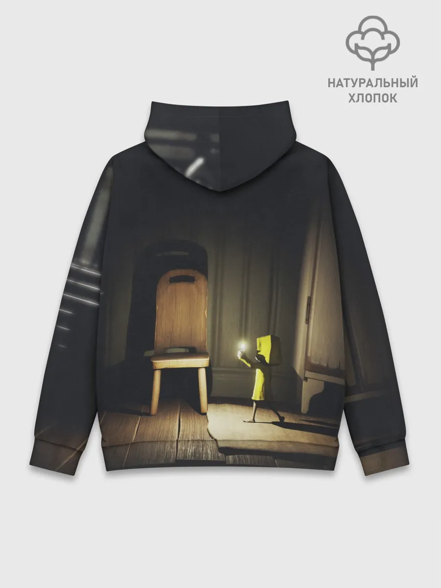 Худи мужской база хлопок / Little Nightmares 2