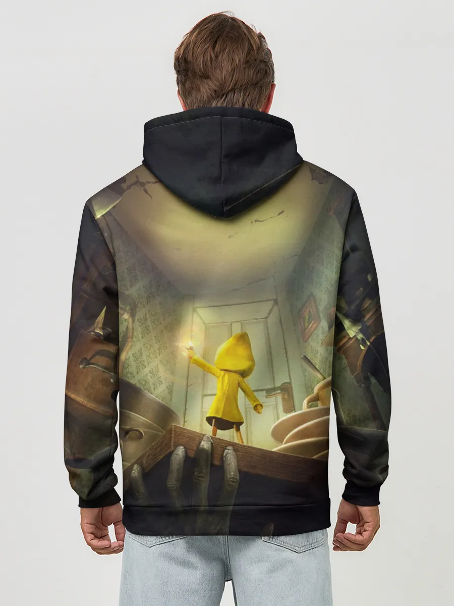 Худи мужской база хлопок / Little Nightmares 2