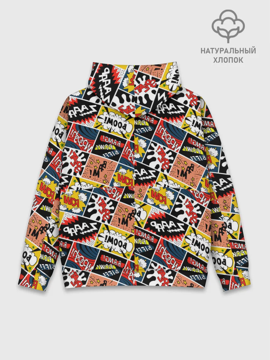 Худи мужской база хлопок / Взрывы