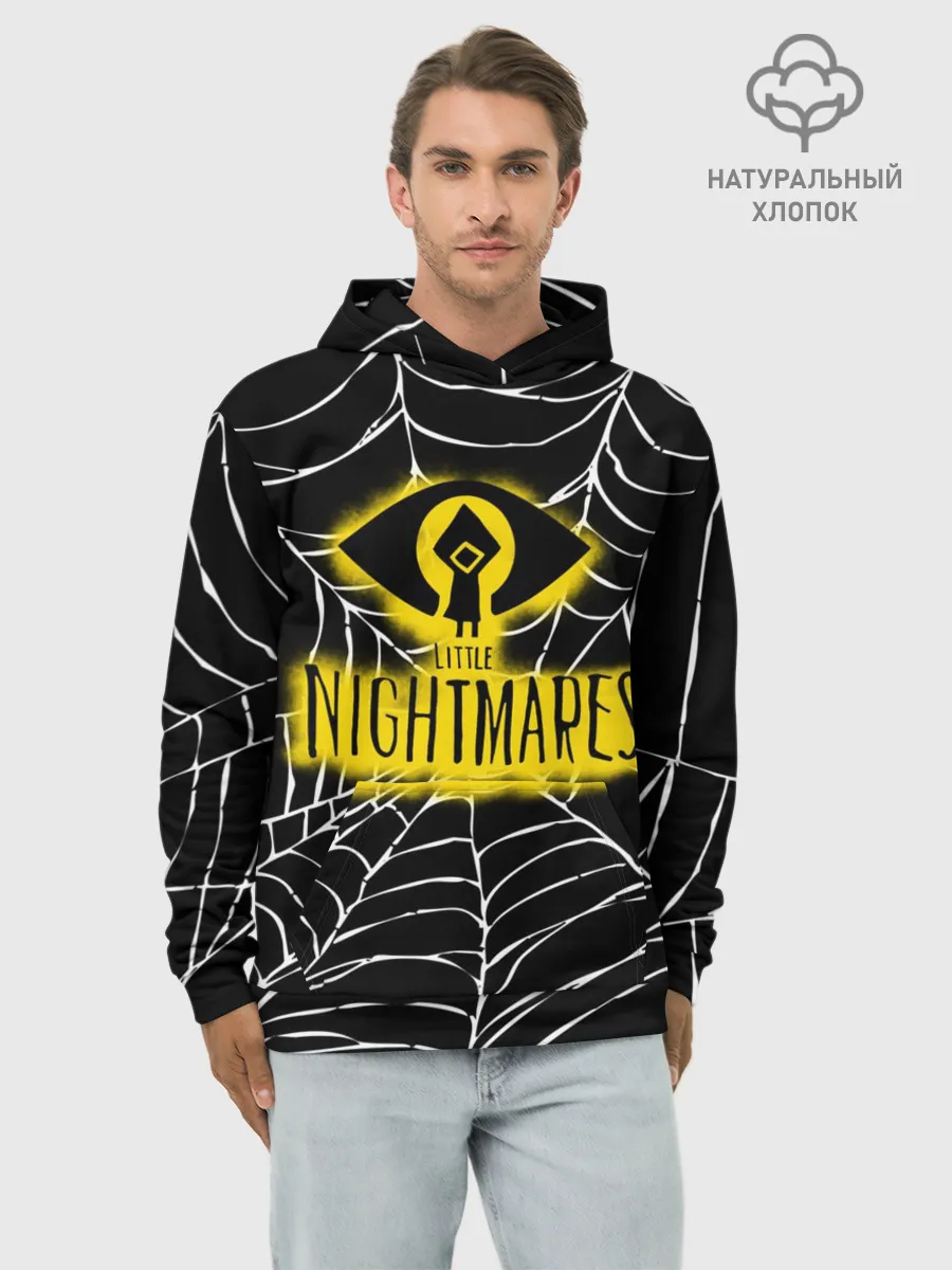 Худи мужской база хлопок / Little Nightmares