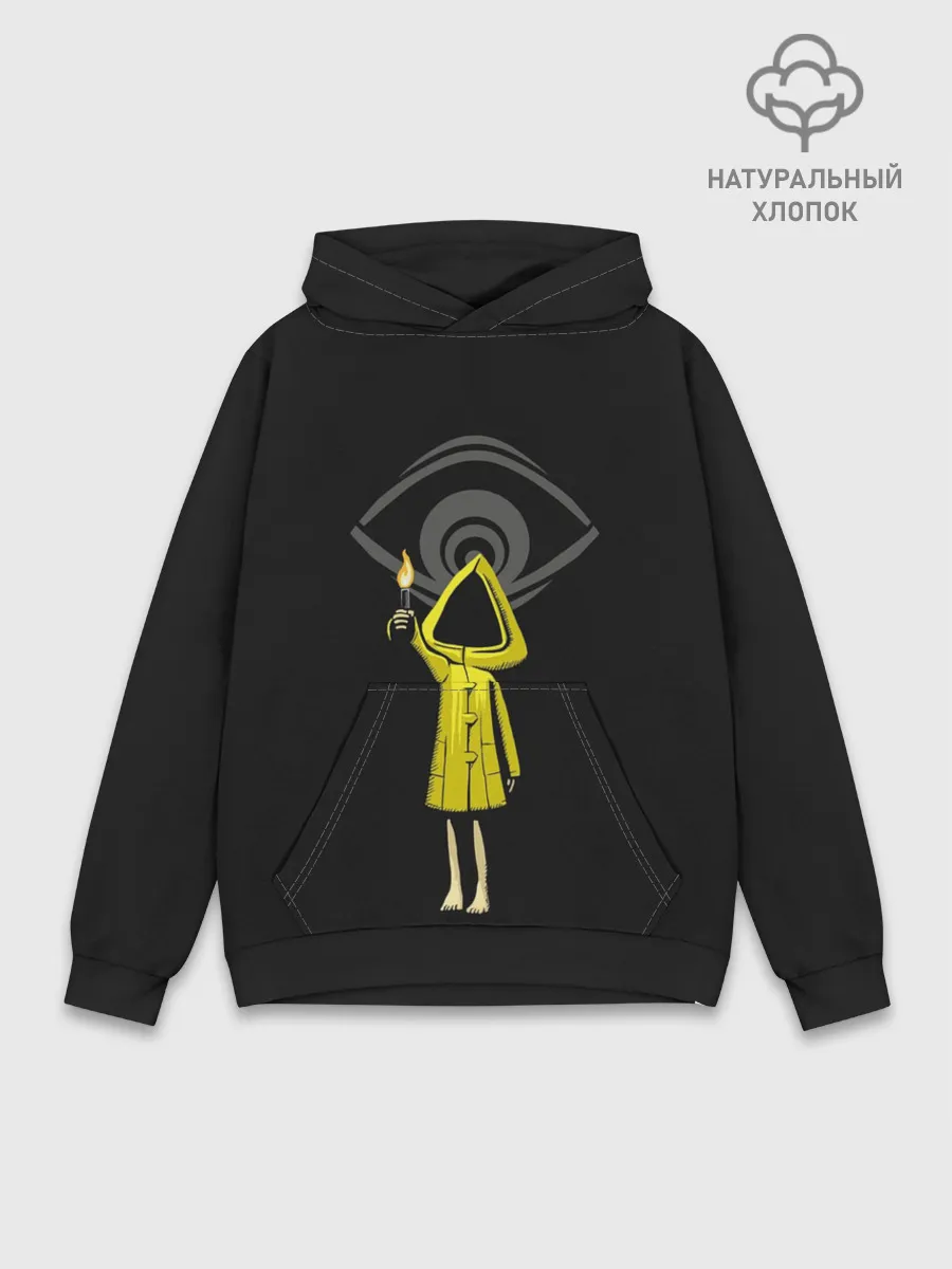 Худи мужской база хлопок / Little Nightmares 2