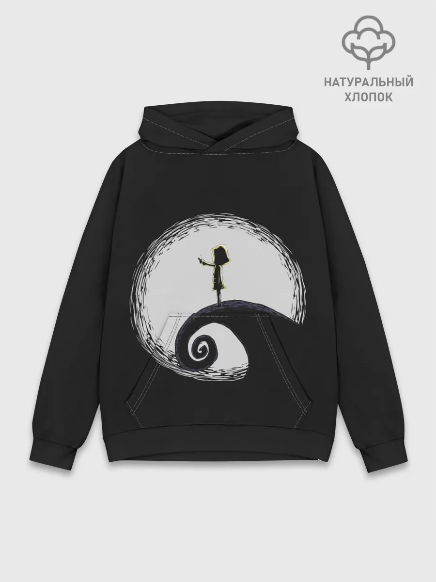 Худи мужской база хлопок / Little Nightmares 2