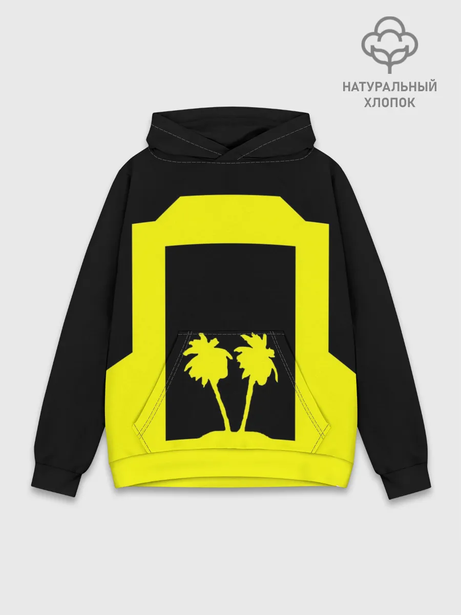 Худи мужской база хлопок / Cyberpunk 2077 nightcity