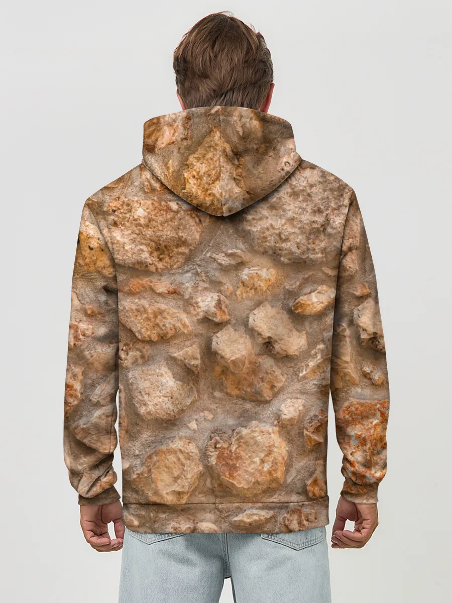 Худи мужской база хлопок / Камни