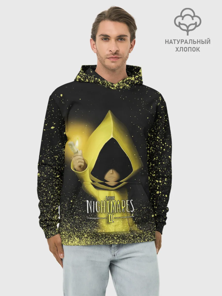 Худи мужской база хлопок / Little Nightmares 2