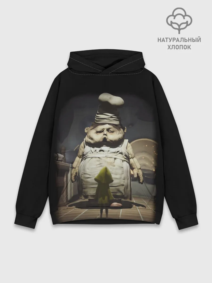 Худи мужской база хлопок / Little Nightmares