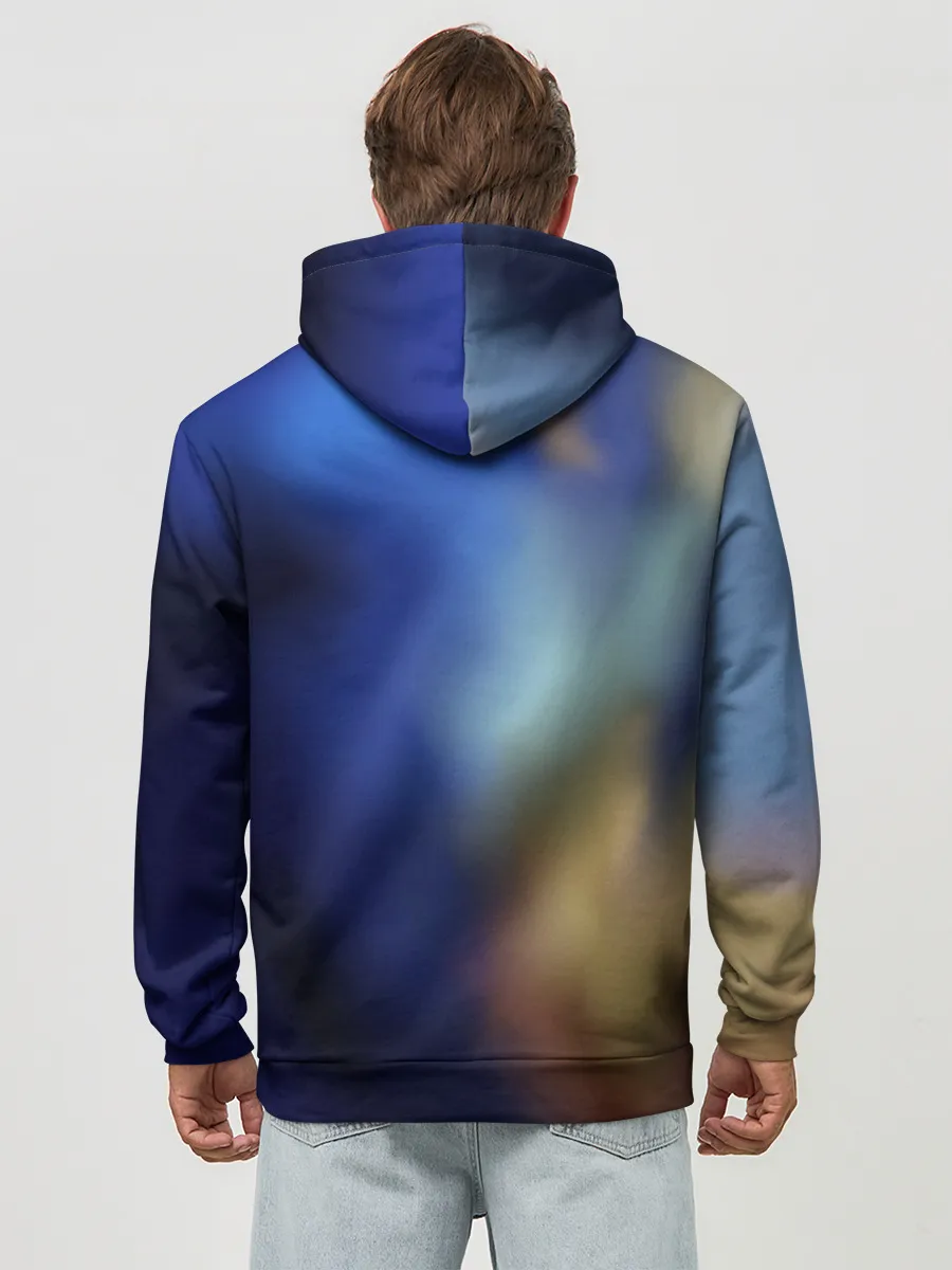 Худи мужской база хлопок / Морской конёк