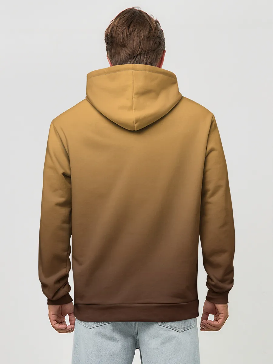 Худи мужской база хлопок / Взрывной характер милого лиса