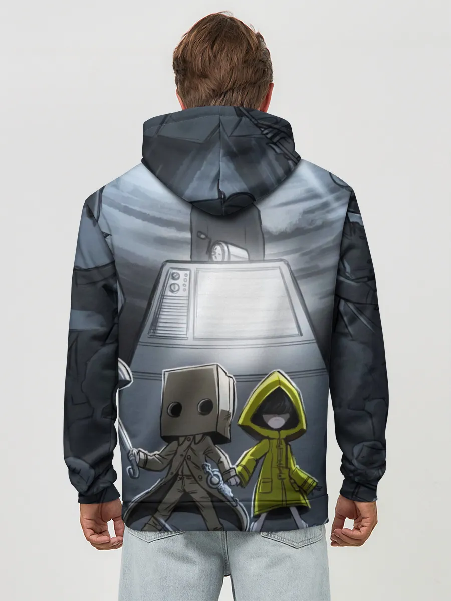 Худи мужской база хлопок / LITTLE NIGHTMARES 2