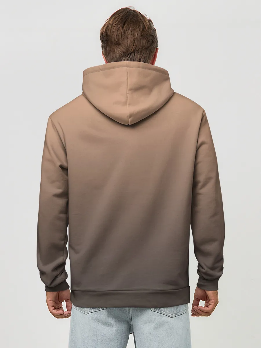 Худи мужской база хлопок / девочка сова с топром